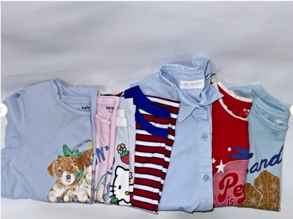 Girls Clothing Lot of 7 Tops T-Shirts Size 14-16 Mixed Brands Old Navy